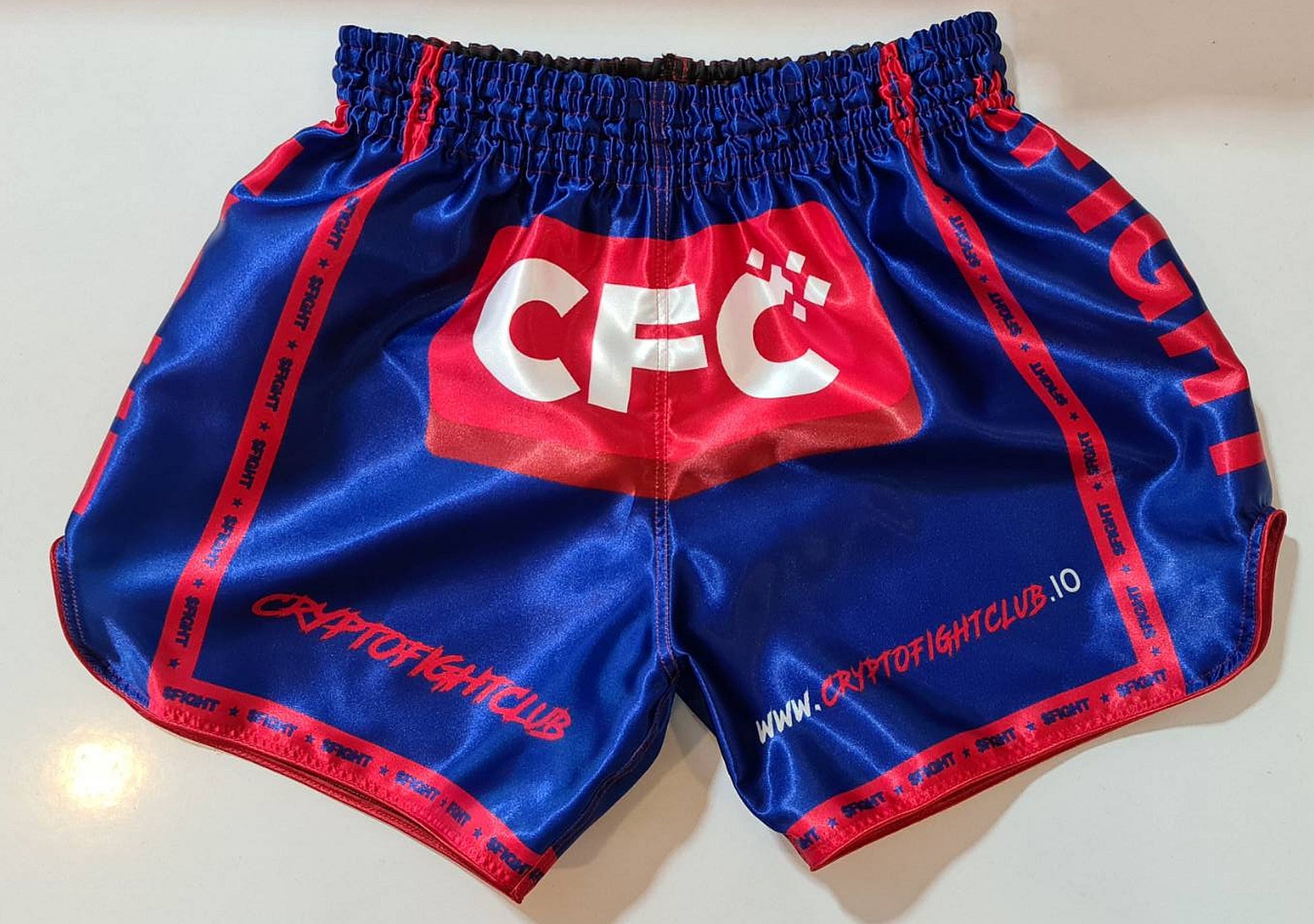 crypto muay thai shorts