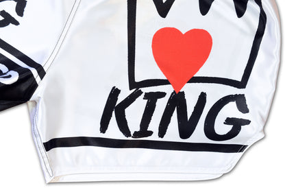 king forever muay thai shorts