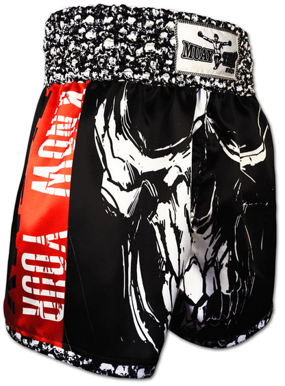 Muay Thai Shorts Skull