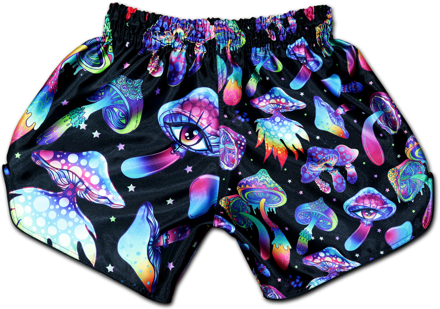 magic mushrooms muay thai shorts