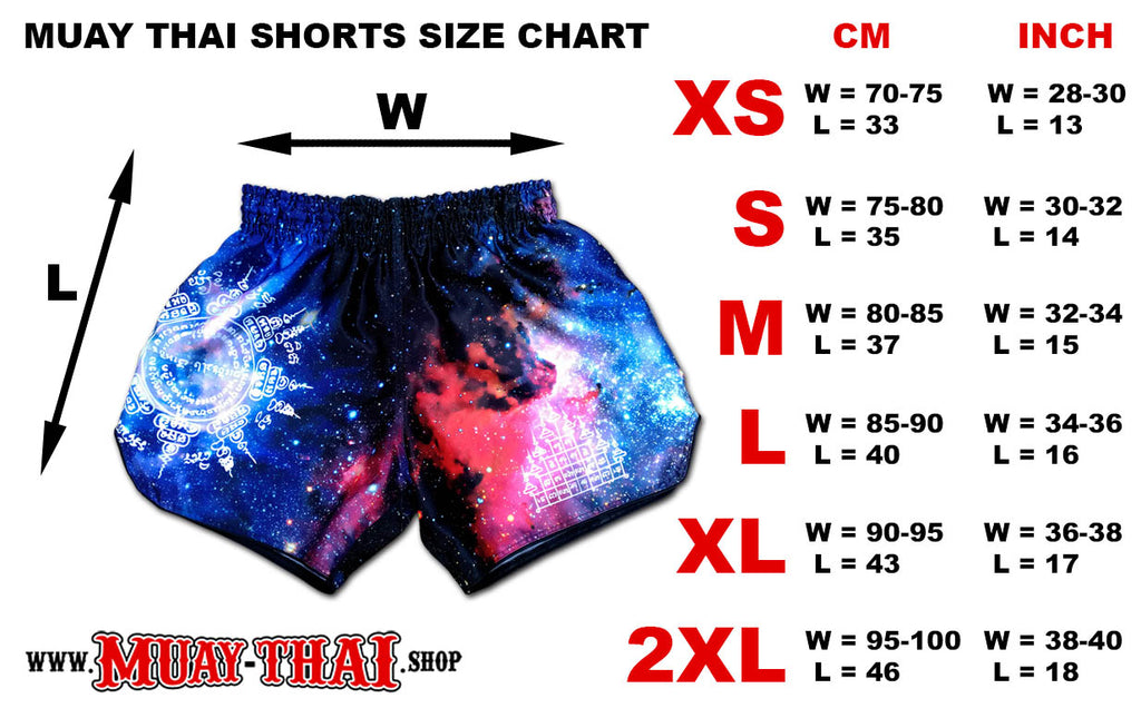 Muay Thai Shorts ∞ Universe Galaxy – Muay Thai Shop