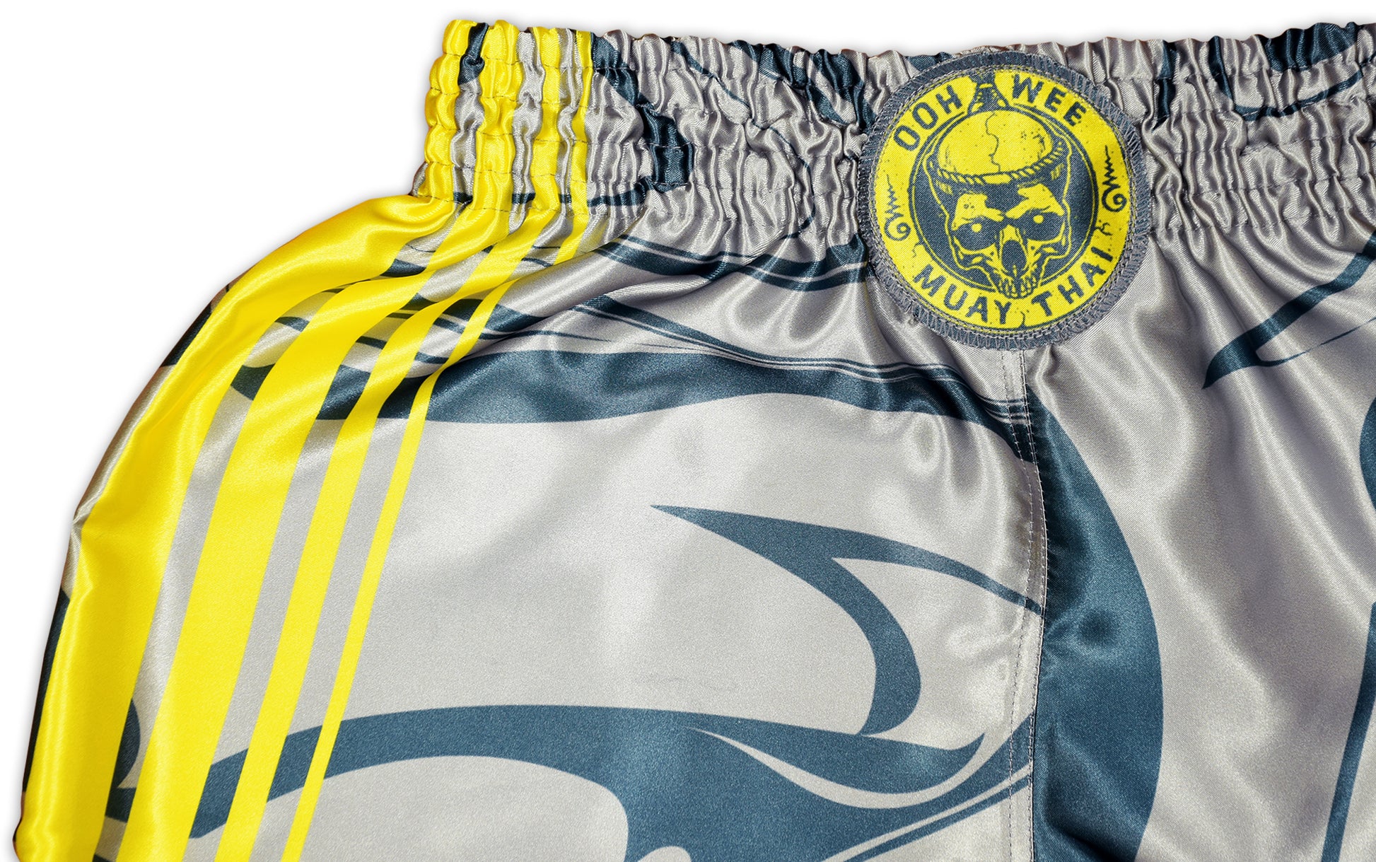 oohwee yellow muay thai shorts 