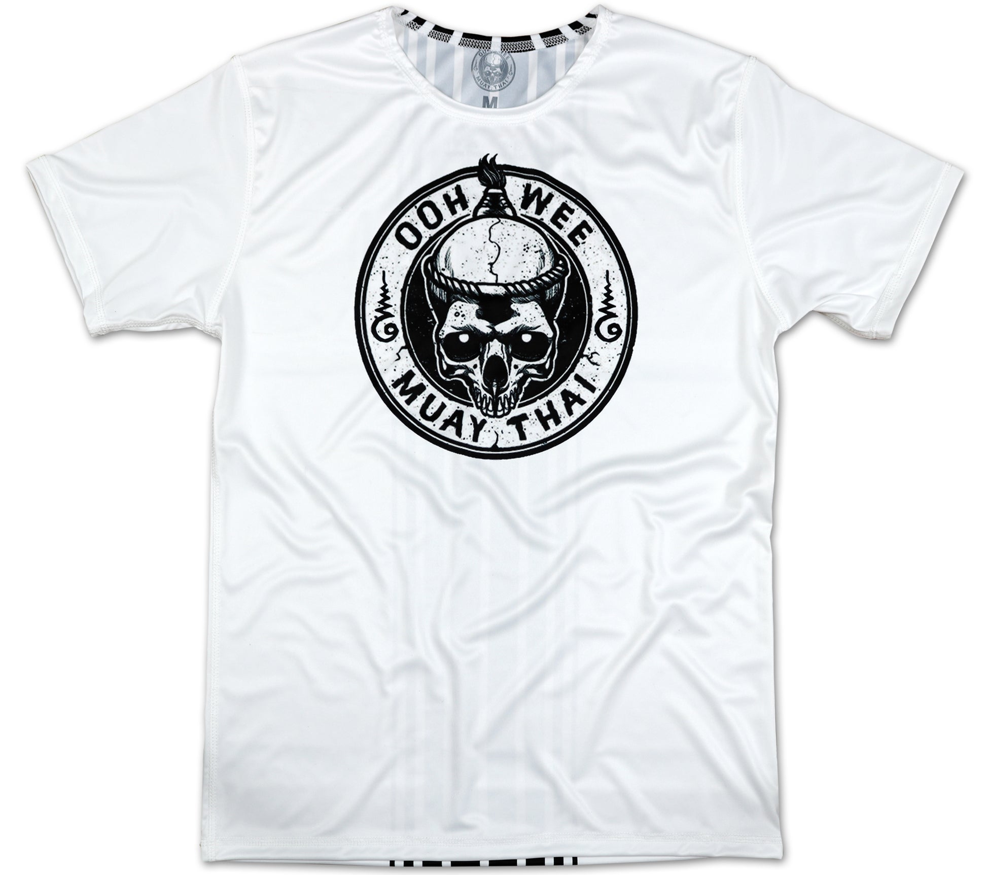 muay thai tshirt white